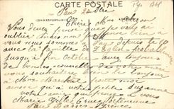 VINTAGE POSTCARD Funicular Pau