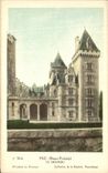 VINTAGE POSTCARD Pau the Castle