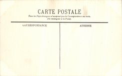 VINTAGE POSTCARD Biarritz the Bored Rock has Low tide