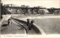 CPA Biarritz La Cote des Basques