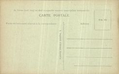 VINTAGE POSTCARD Biarritz Esplanade Of the Virgin