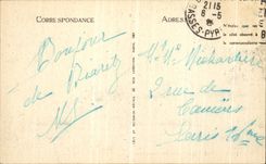 CPA Biarritz Le Rocher du Basta