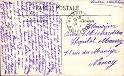 CPA Biarritz La Rocher de La Vierge Par Gros Temps 