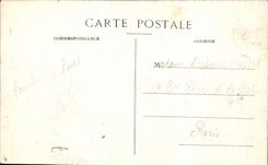 VINTAGE POSTCARD Picturesque Biarritz Beach Palate and Casino