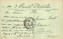 CPA Biarritz Les Bains du Port Vieux Le Rocher de La Vierge et Le Semaphore 