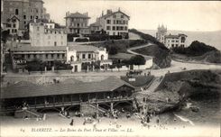 CPA Biarritz Les Bains Port Vieux et Villas