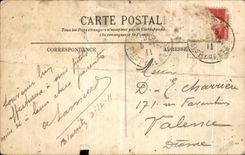 VINTAGE POSTCARD Biarritz Les Bains Of the Old Port