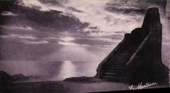 VINTAGE POSTCARD Biarritz Turn of Guet of the Semaphore