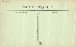 VINTAGE POSTCARD Thiers the Bored Rock