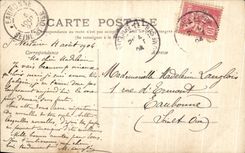 VINTAGE POSTCARD Auvergne Saint Nectary View