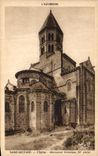 VINTAGE POSTCARD Auvergne Saint Nectary L Church