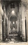 VINTAGE POSTCARD Church of Saint Nectary L Interior Of L Church