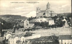 VINTAGE POSTCARD St Nectary L Church and the Presbytery
