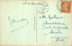 VINTAGE POSTCARD Bourboule Cascades Of Rossignolet