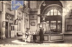 VINTAGE POSTCARD Env Of Bourboule Hydropathic establishment Choussy Source