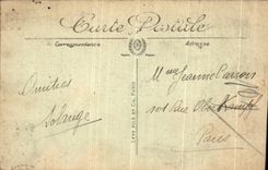 Opinion de Chatelguyon de la POSTAL de la VENDIMIA tomada de la estacion