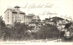 Hoteles de Chatelguyon de la POSTAL de la VENDIMIA