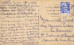 Hotel de Chatelguyon Contiental de la POSTAL de la VENDIMIA