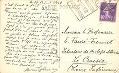 Hoteles Chalusset de Chatelguyon de la POSTAL de la VENDIMIA y el valle Saint de la preocupacion