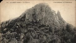 VINTAGE POSTCARD the Mount Gilds the Capuchin