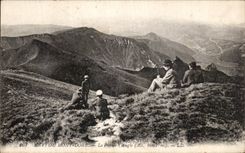 VINTAGE POSTCARD the Mount Gilds Puy of L Angle