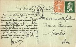 VINTAGE POSTCARD the Mount Gilds Puy of L Angle