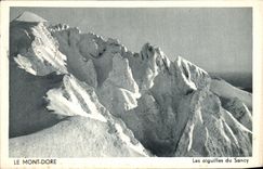 VINTAGE POSTCARD the Mount Gilds the Needles of Sancy