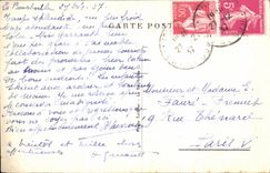 VINTAGE POSTCARD the Mount Gilds the Needles of Sancy