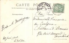 VINTAGE POSTCARD Souvenir Mount Gilds Folklore Child Costume