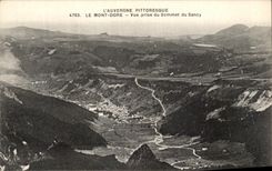 VINTAGE POSTCARD the Mount Gilds Seen Orise of the Summit of Sancy