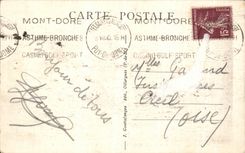 VINTAGE POSTCARD the Mount Gilds the Large Cascade