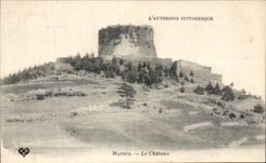 VINTAGE POSTCARD Murols the castle