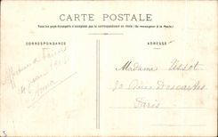 POSTAL Castle De Maulmont Return de la VENDIMIA de la caza