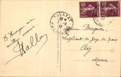 VINTAGE POSTCARD Viaduct of Insipid the giant D Europe