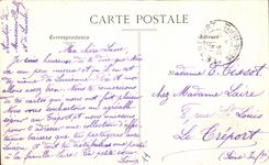 VINTAGE POSTCARD Surroundings of Chateauneuf les Bains Stopping of Sioule