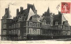 VINTAGE POSTCARD Auvergne Castle of Randan