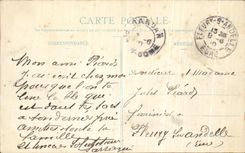 VINTAGE POSTCARD Auvergne Castle of Randan