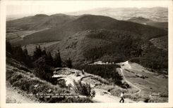 VINTAGE POSTCARD semi way has while assembling the Roman way of Puy de Dome
