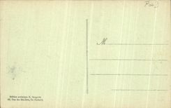 VINTAGE POSTCARD Interior of L Romance Church of Surgeres