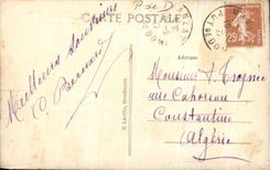 VINTAGE POSTCARD Valley of Sioule Falls De Chouvigny Rock and rote encaissee of Champeau