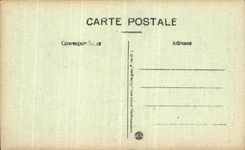 VINTAGE POSTCARD Interior Billom of L Church Cerneuf Saint