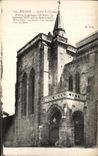 VINTAGE POSTCARD Billom L Church Holy Cerneuf
