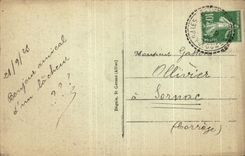 VINTAGE POSTCARD the Viaduct of Insipid Seen On Train station