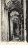 VINTAGE POSTCARD Issoire Side aisle of L Church St Paul