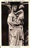 CPA Riom Le Vierge de L Eglise du Marthuret 