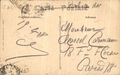 VINTAGE POSTCARD Holy Omer the Notre Dame Basilica And the Sithieu Mount