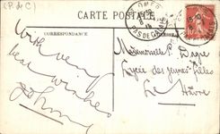 VINTAGE POSTCARD Holy Omer L Church Holy Bertin