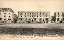 CPA Wimereux Les Villas De La Plage 