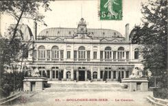 VINTAGE POSTCARD Boulogne On Sea the Casino Lion