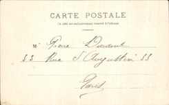 VINTAGE POSTCARD Boulogne On Sea the Casino and Water the Port Seen from Of Cliffs